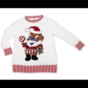 Dubgee BBS Christmas Sweater Size Small